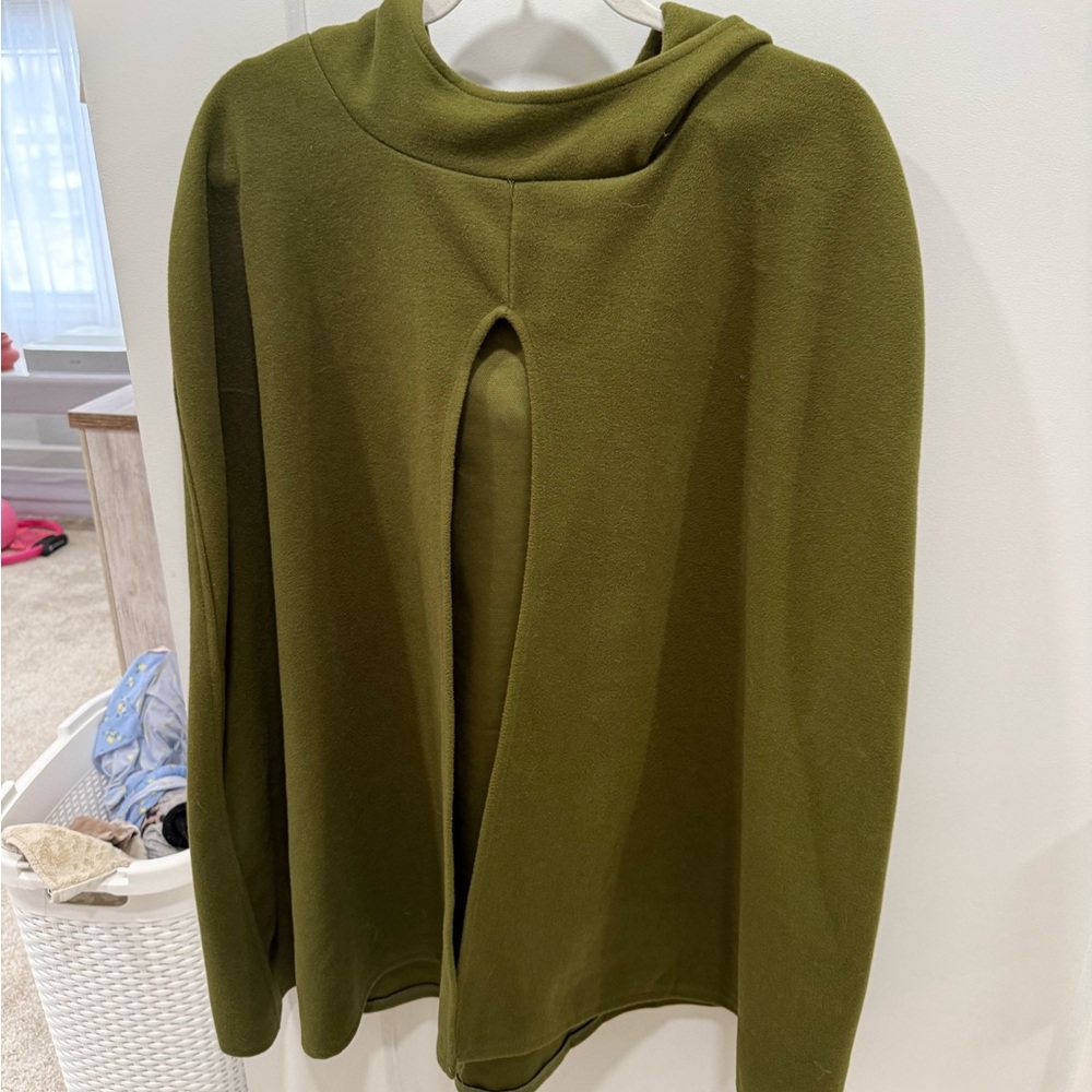 Olive Green Women's Cape